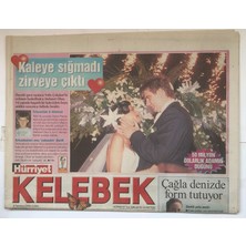 Gökçe Koleksiyon Hürriyet Gazetesi Kelebek Eki 9 Temmuz 2004 - 50 Milyon Dolarlık Adamın Düğünü   GZ5371
