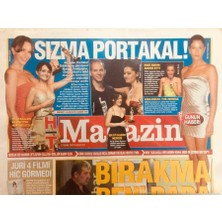 Gökçe Koleksiyon Haber Türk Gazetesi Magazin Eki 19 Ekim 2009 - Sızma Portakal, Şebnem Geri Döndü, 300 Bin Dolarlık Bar Mitzvah    GZ40167