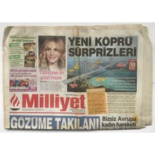 Gökçe Koleksiyon Milliyet  Gazetesi Cadde Eki Ile 30 Nisan 2010  - Yeni Köprü Sürprizlerle   GZ5629