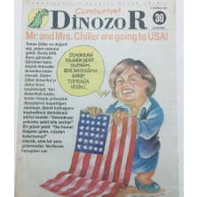 Gökçe Koleksiyon Cumhuriyet Gazetesi Dinozor  Eki 2 Temmuz 1997 - Tansu Çillerdemokrasi Yolunda Şehit Olursam  GZ41499