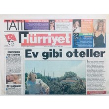 Gökçe Koleksiyon Hürriyet Gazetesi Tatil Eki 6 Ağustos 1994 - Diri Göğüsler  GZ41531