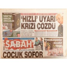 Gökçe Koleksiyon Sabah Gazetesi 9 Ağustos 2010 - Çocuk Şoför Katliamı   GZ40255