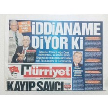Gökçe Koleksiyon Hürriyet Gazetesi 26 Mart 2009 - Kayıp Savcı Yurt Dışında,1 Nolu Sanık Şener Eruygur GZ42730