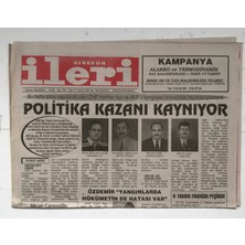 Gökçe Koleksiyon Giresun Ileri Gazetesi 15 Temmuz 2003 - Politika Kazanı Kaynıyor GZ5733