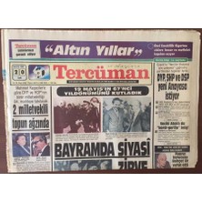 Gökçe Koleksiyon Tercüman Gazetesi 20 Mayıs 1986 - 19 Mayısın 67NCI Yıldönümü Kutladık GZ6820