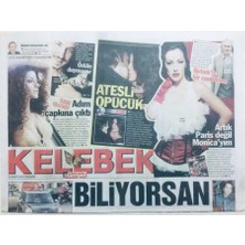 Gökçe Koleksiyon Hürriyet Gazetesi Kelebek Eki 26 Mart 2009 - Özcan Deniz ve Aşk Yakar   GZ42758