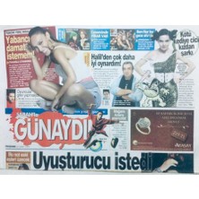 Gökçe Koleksiyon Sabah Gazetesi Günaydın Eki 26 Şubat 2009 - Yıldız Tilbe,uyuşturucu Istedi Iki Tokat Patlattım  GZ42825