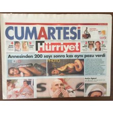 Gökçe Koleksiyon Hürriyet Cumartesi Gazetesi 14 Haziran 2003 - Sporcu Genç Olur Efsanesini Yıktılar  GZ6968