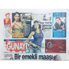 Gökçe Koleksiyon Sabah Gazetesi Günaydın Eki 23 Şubat 2009 - Ece Gürsel Zekası Yetmezse Her Şeyi Yapacak!  GZ42822