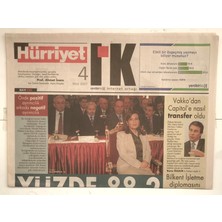 Gökçe Koleksiyon Hürriyet  Gazetesi 4 Mart 2007 - Vakkodan Capitole Nasıl Transfer Oldu    GZ5179