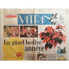 Gökçe Koleksiyon Milliyet Gazetesi Vitrin Eki 10 Mayıs 1997 En Güzel Hediye Anneye - GZ37662