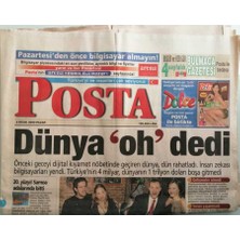 Gökçe Koleksiyon Posta Gazetesi 2 Ocak 2000 Emrahın Babalık Davası 17 Ocakda Çözülüyor -GZ37953