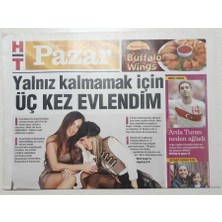 Gökçe Koleksiyon Haber Türk Gazetesi Pazar Eki 17 Ekim 2010 - Seren Serengil Yalnız Kalmamak Için Üç Kez Evlendim -  Doğum Günü Hediyesi   GZ52917