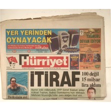 Gökçe Koleksiyon Hürriyet Gazetesi 14 Ağustos 2000  - Bahçeli Çok Yadırgadım GZ5402