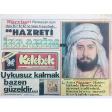 Gökçe Koleksiyon Hürriyet Gazetesi Kelebek Eki 16 Mayıs 1985 - Erol Evgin Artık Son  GZ41995