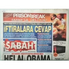 Gökçe Koleksiyon Sabah  Gazetesi 6 Nisan 2009 Medeniyetler Bugün Istanbulda Buluşuyor -GZ37787