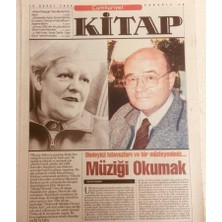 Gökçe Koleksiyon Cumhuriyet Gazetesi  Kitap Eki 13 Şubat 2003 - Müziği Okumak   GZ38919