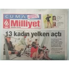 Gökçe Koleksiyon Milliyet Gazetesi 23 Mayıs 2003 Rüzgara Karşı Yarışan Kadınlar -GZ37541