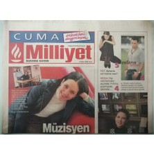 Gökçe Koleksiyon Milliyet Gazetesi 11 Nisan 2003 Müzisyen Ailenin Tasarımcı Kızı -GZ37547