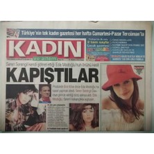 Gökçe Koleksiyon Tercüman Gazetesi Kadın Eki 27 Nisan 2003 Seren Serengil Kendi Şöhret Ettiği Eda Modoğlunun Önünü Kesti -GZ37557
