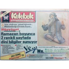 Gökçe Koleksiyon Hürriyet Gazetesi Kelebek Eki 17 Mayıs 1985 - Anestezi  GZ41996