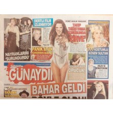 Gökçe Koleksiyon Sabah Gazetesi Günaydın Eki 29 Mart 2010 - Demet Akalın Yenilendi, Bahar Geldi Böyle Oldu  GZ40296