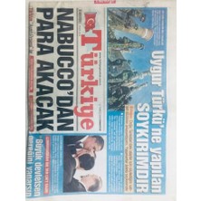 Gökçe Koleksiyon Türkiye Gazetesi  11 Temmuz 2009 - Uygur Türküne Yapılan Soykırımdır  GZ40638