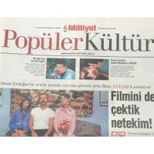 Gökçe Koleksiyon Milliyet Gazetesi Popüler -Kültür Eki 25 Eylül 2003 -Ne Oldi Laza Ne Oldi Boyla? Davut Güloğlu  GZ36464