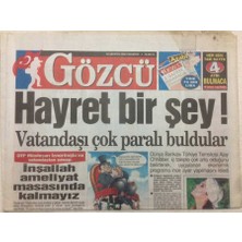 Gökçe Koleksiyon Gözcü Gazetesi 28 Ağustos 2000 - Seren Serengil Evine Kapandı    GZ52090
