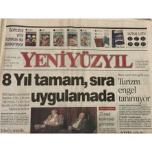 Gökçe Koleksiyon Yeni Yüzyıl Gazetesi 17 Ağustos 1997-AKŞENER Çeliki De Kandırdı    GZ45154