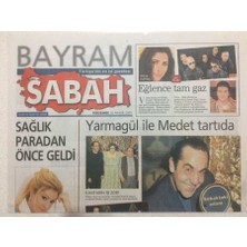 Gökçe Koleksiyon Sabah Gazetesi  Bayram Eki 28 Aralık 2000 - Mehmet Ali Erbilden Bayram Şovu   GZ50716
