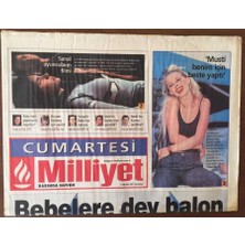 Gökçe Koleksiyon Milliyet Gazetesi Cumartesi Eki  4 Ağustos 2001-ŞIŞME Lunaparklar Çocukların Yoğun Ilgisini Çekiyor GZ6722