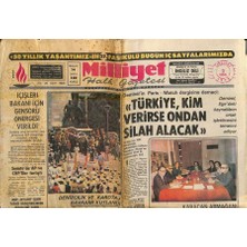 Gökçe Koleksiyon Milliyet Halk Gazetesi 2 Temmuz 1975 - Muhammed Ali , Joe Bugneri Rahat Dövdü - Turyağda Grev Başladı   GZ121342
