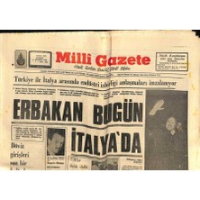 Gökçe Koleksiyon Milli Gazete Gazetesi 13 Aralık 1976 - Erzurumun Bir Köyünde 105 Çocuk Kızamığa Yakalandı , 4 Çocuk Öldü ! GZ98340
