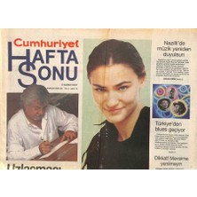 Gökçe Koleksiyon Cumhuriyet Gazetesi Haftasonu Eki 3 Kasım 2007 - Kovboylar Perdeye Döndü - Türkiyeden Blues Geçiyor GZ109084