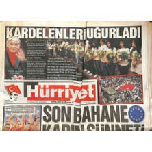 Hürriyet Gazetesi 20 Mayıs 2009 - Prof. Saylan Kardelenlerle Uğurlandı  GZ109177