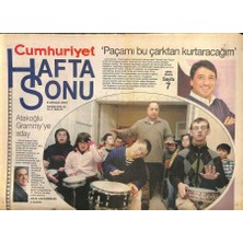 Gökçe Koleksiyon Cumhuriyet Gazetesi Haftasonu Eki 8 Aralık 2007 - Bm  Sumada Açık Sanatçı Atölyeleri -  GZ109096