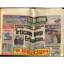 Gökçe Koleksiyon Hürriyet Gazetesi 25 Ocak 1987 - Ünlü Sanatçı Türkan Şoray Ile Eşi Cihan Ünal Uludağda Dinleniyorlar GZ120879