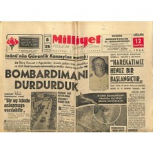 Gökçe Koleksiyon Milliyet Halk Gazetesi 12 Ağustos 1964 - Kıbrıslı Rumlar Arasında Ihtilaf - Sunay , Lemnitzer Ile Görüştü GZ121463