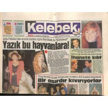 Hürriyet Gazetesi Kelebek Eki 10 Şubat 1992 - Sami Günerin En Güzel Eserleri GZ115248
