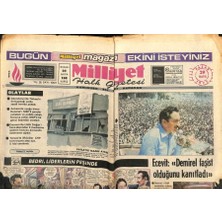 Gökçe Koleksiyon Milliyet Gazetesi - 29 Mayıs 1977 - Balattaki Yangında Evler,fabrikalar Yandı  GZ110824