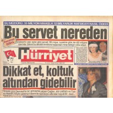 Gökçe Koleksiyon Hürriyet Gazetesi 2 Ağustos 1993 - Çillerin Eylül Operasyonu - Yakovas , Özalın Kabrinde Dua Etti  GZ126285