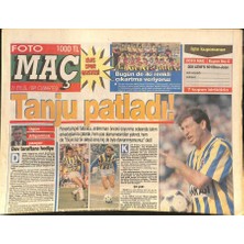 Gökçe Koleksiyon Fotomaç Gazetesi 21 Eylül 1991 - Tanju Okan Patladı, Martina Navratilova, Ali, Metin, Şifo  GZ126462