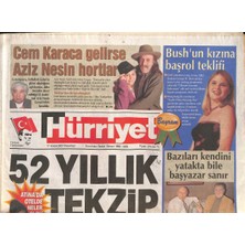 Gökçe Koleksiyon Hürriyet Gazetesi 17 Aralık 2001 - Solun Yapmadığını Ekonomik Kriz Yaptı  GZ132981