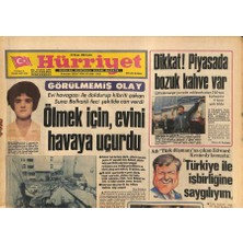 Gökçe Koleksiyon Hürriyet Gazetesi 22 Nisan 1983 - Renault Gts Halka Tanıtıldı - 7 Ilin Yolları Ölüm Saçıyor  GZ126185