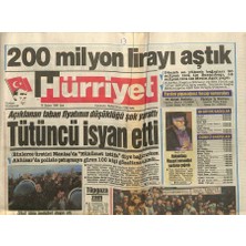 Gökçe Koleksiyon Hürriyet Gazetesi 13 Şubat 1990 - Kaşıkçı , Yoksul Numarası Yapıyor - Tütüncü Isyan Etti  GZ117599