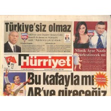 Gökçe Koleksiyon Hürriyet Gazetesi 11 Ocak 2001 - Cimboma Hagi ve Popescu Sürprizi - Ataköy Kontunun Eşleri Icralık Oldu  GZ127107