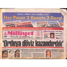 Gökçe Koleksiyon Milliyet Halk Gazetesi 13 Kasım 1992 - Istiklal Marşına Gözaltı - Silopide Gizli Zirve  GZ132573