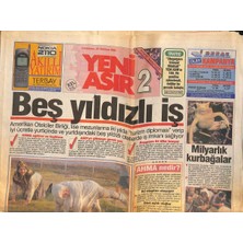 Gökçe Koleksiyon Yeni Asır 2 Gazetesi 26 Temmuz 1995 - Milyarlık Kurbağalar Koleksiyoncuların Ilgisini Çekti -Amerikan Otelciler Lise Mezunlarına Iş Imkanları Sağlıyor GZ132318