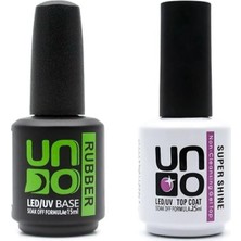 Fontenay Uno Top Coat Super Shine 15ML - Uno Rubber Base Coat 15M